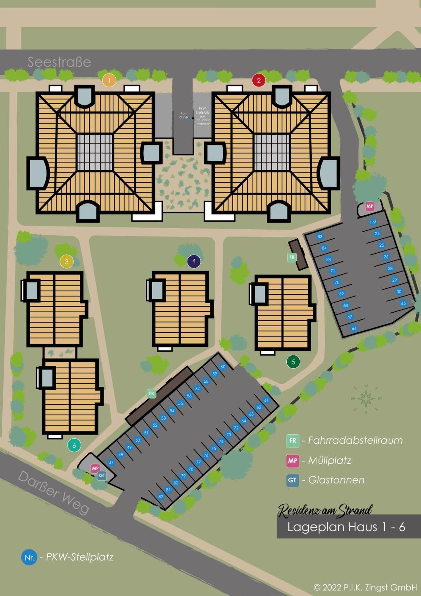 Residenz Am Strand Wohnung 1-17 Zingst Ngoại thất bức ảnh